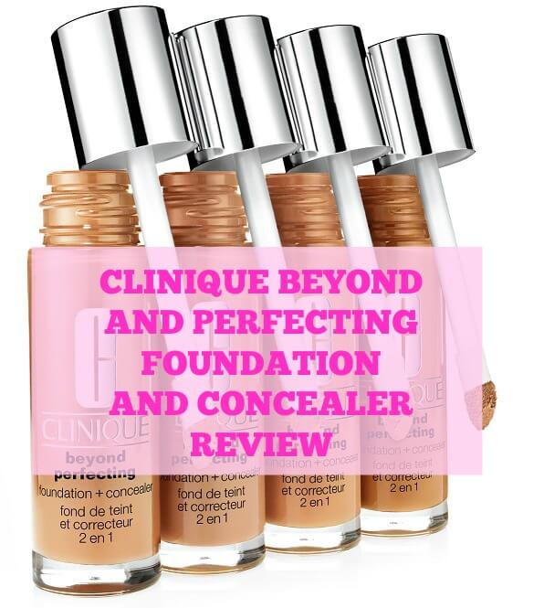Clinique beyond and perfecting foundation and concealer review- lauralivinglife