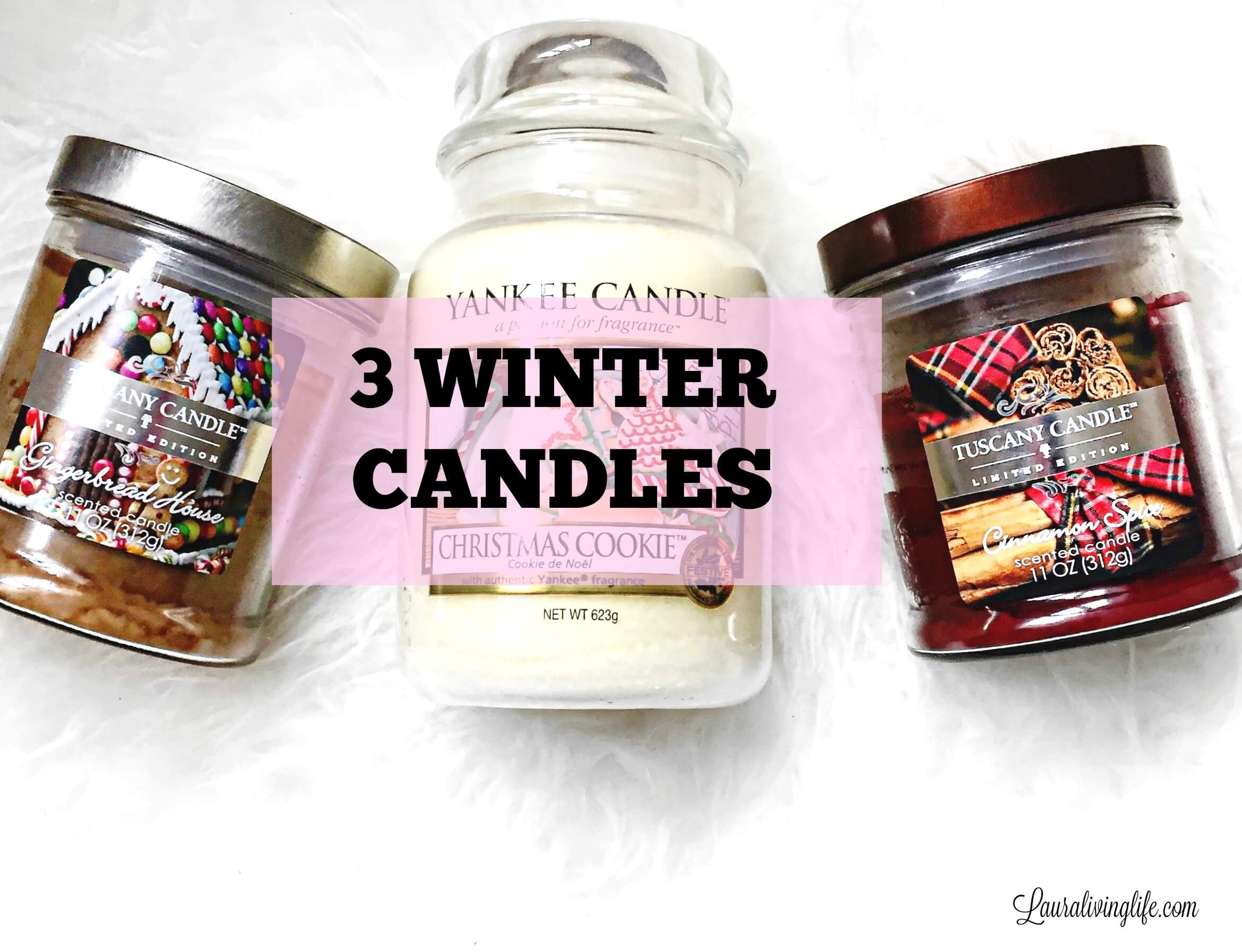 winter candles- lauralivinglfe