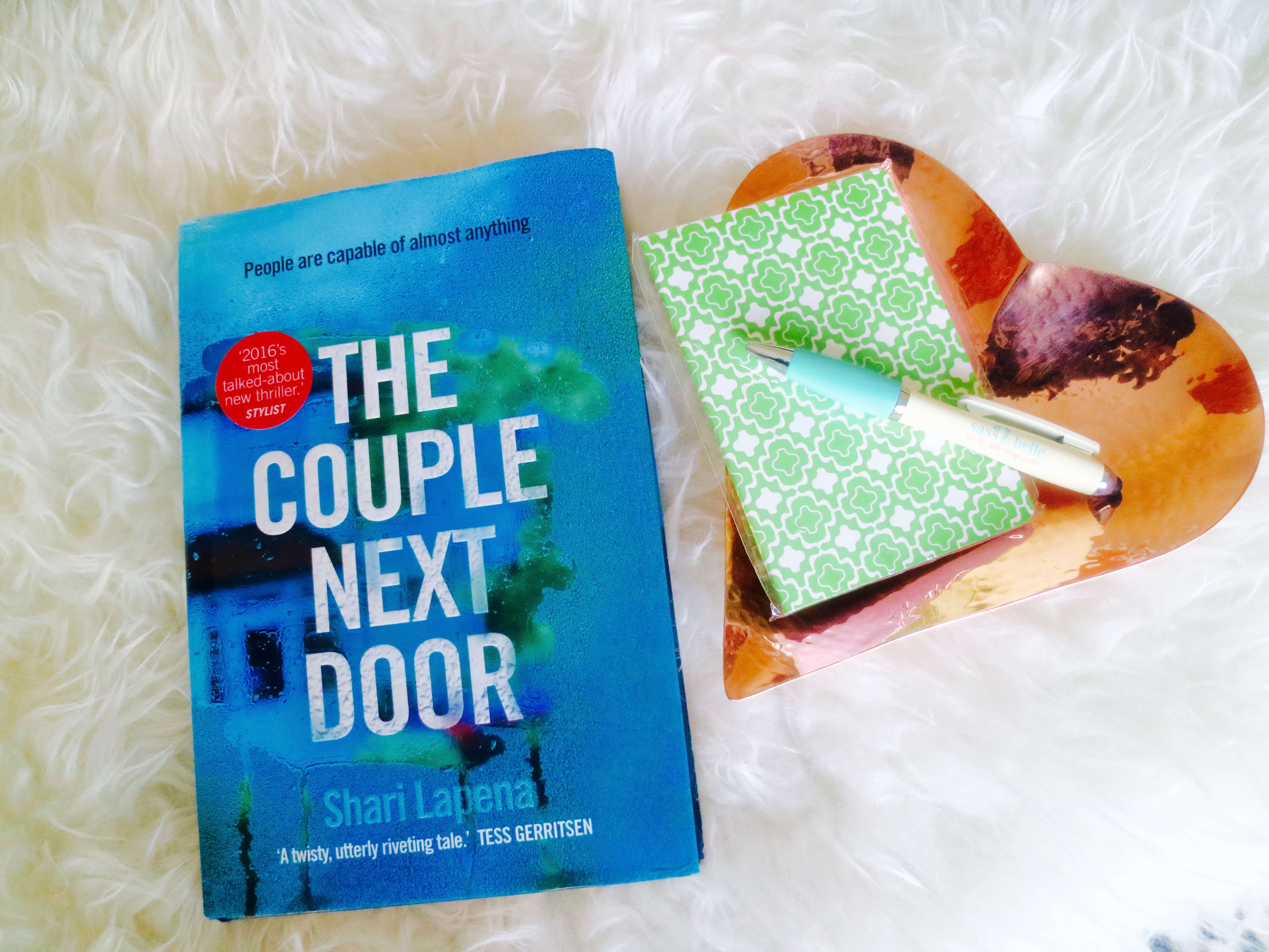 The couple next door book review by Shari Lapena