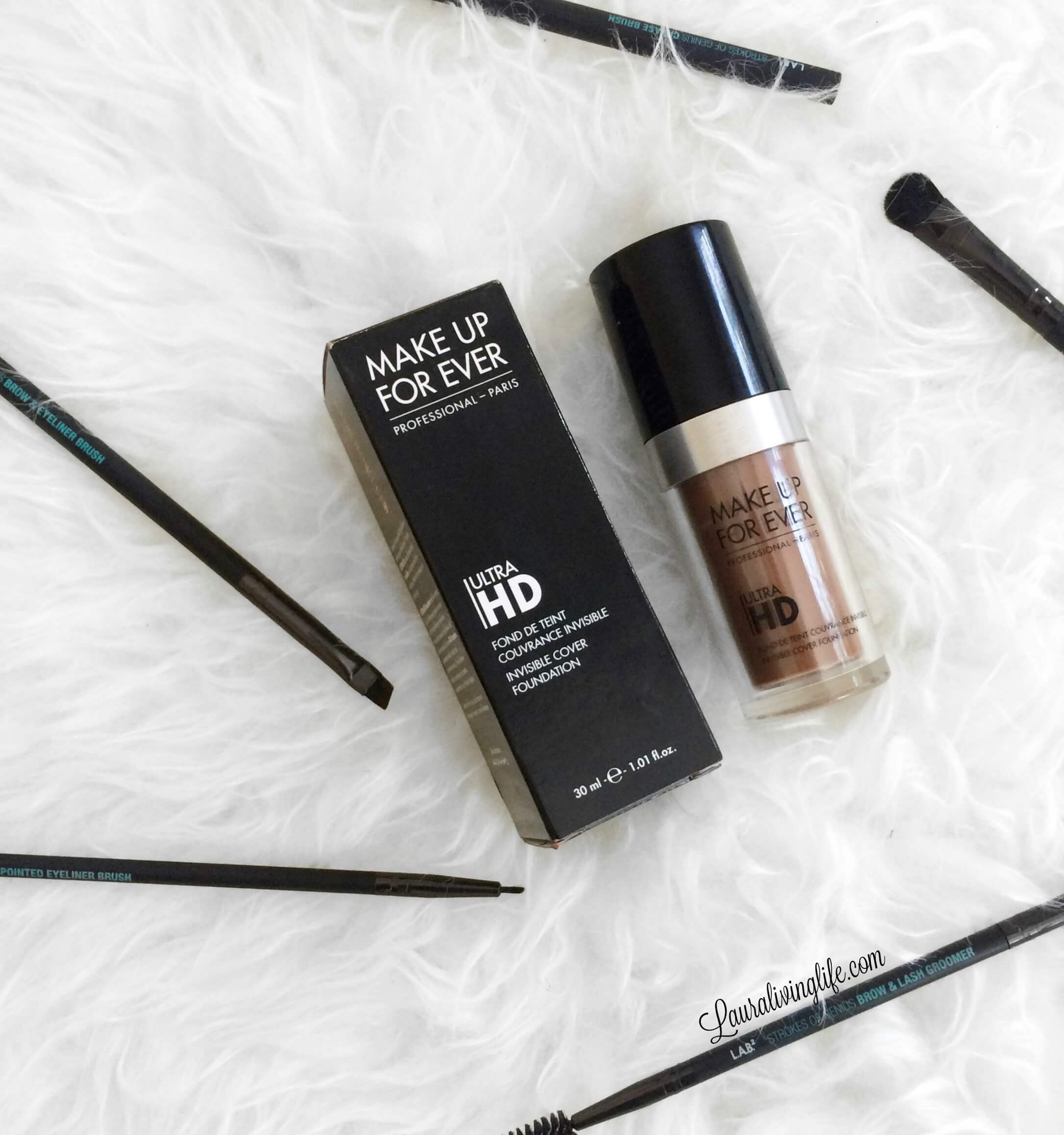 Makeup Forever Ultra HD Foundation Review-lauralivinglife.com