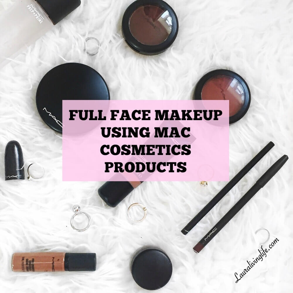 full face using MAC Products