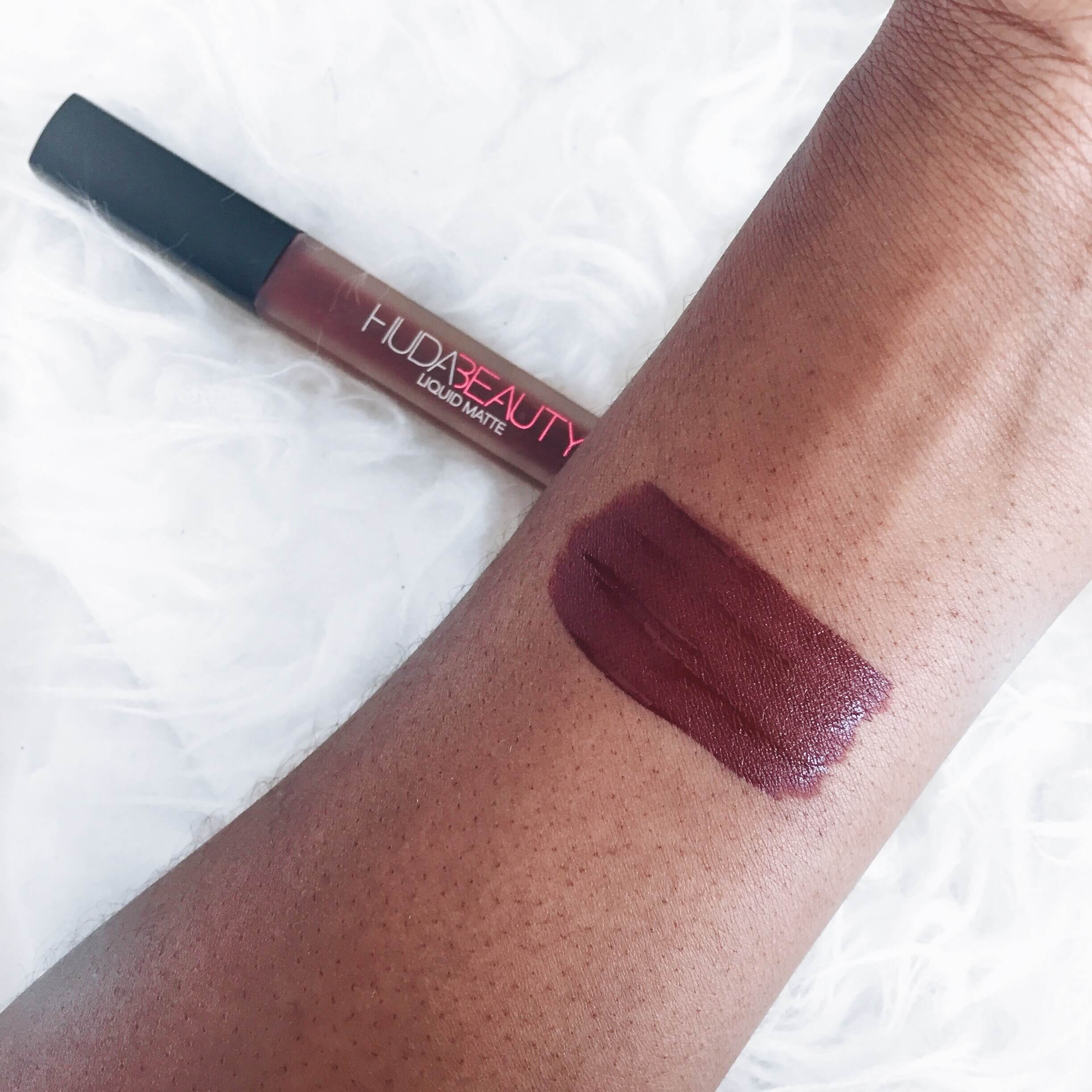 huda beauty liquid lipsticks review and swatches