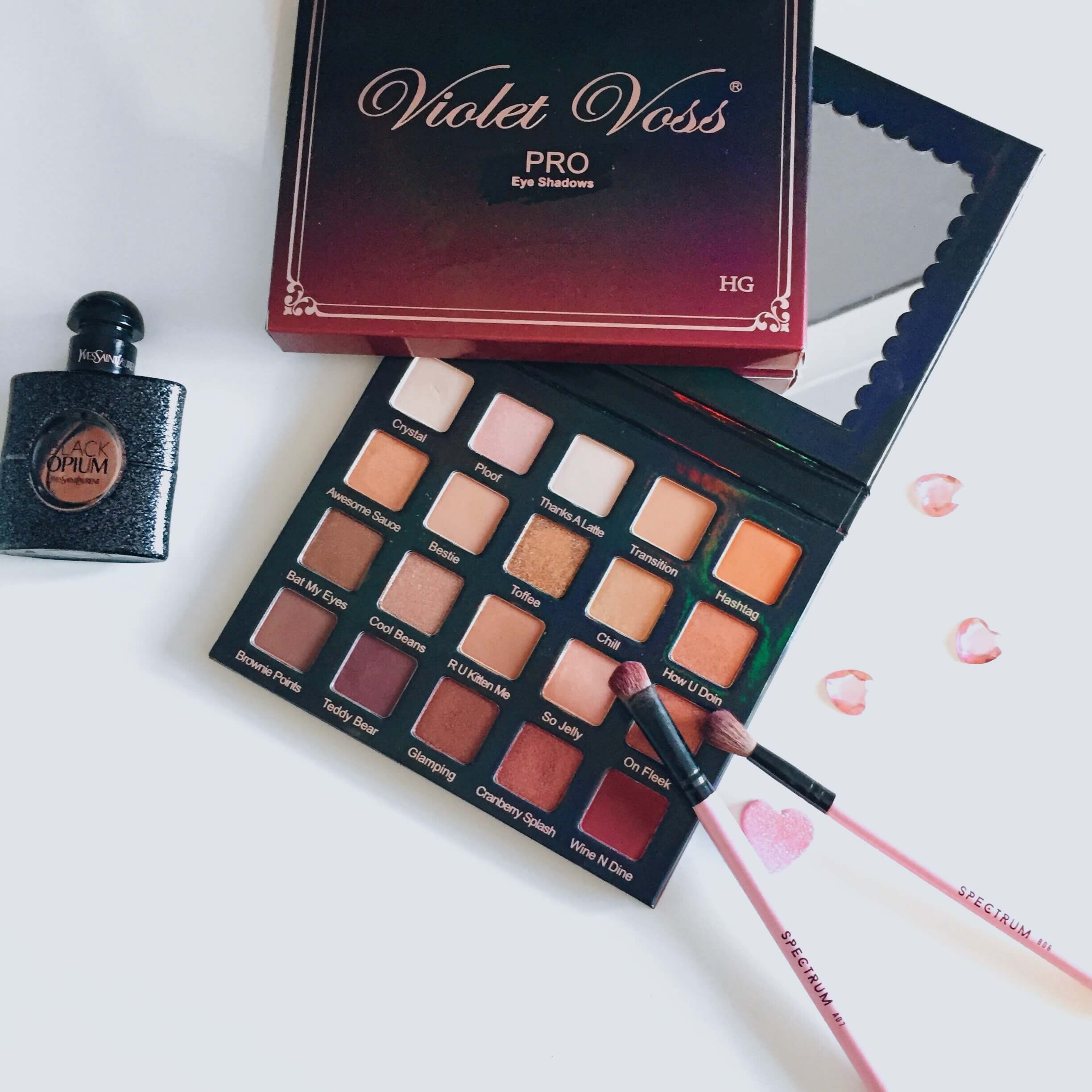 violet voss holy grail palette warm toned palette