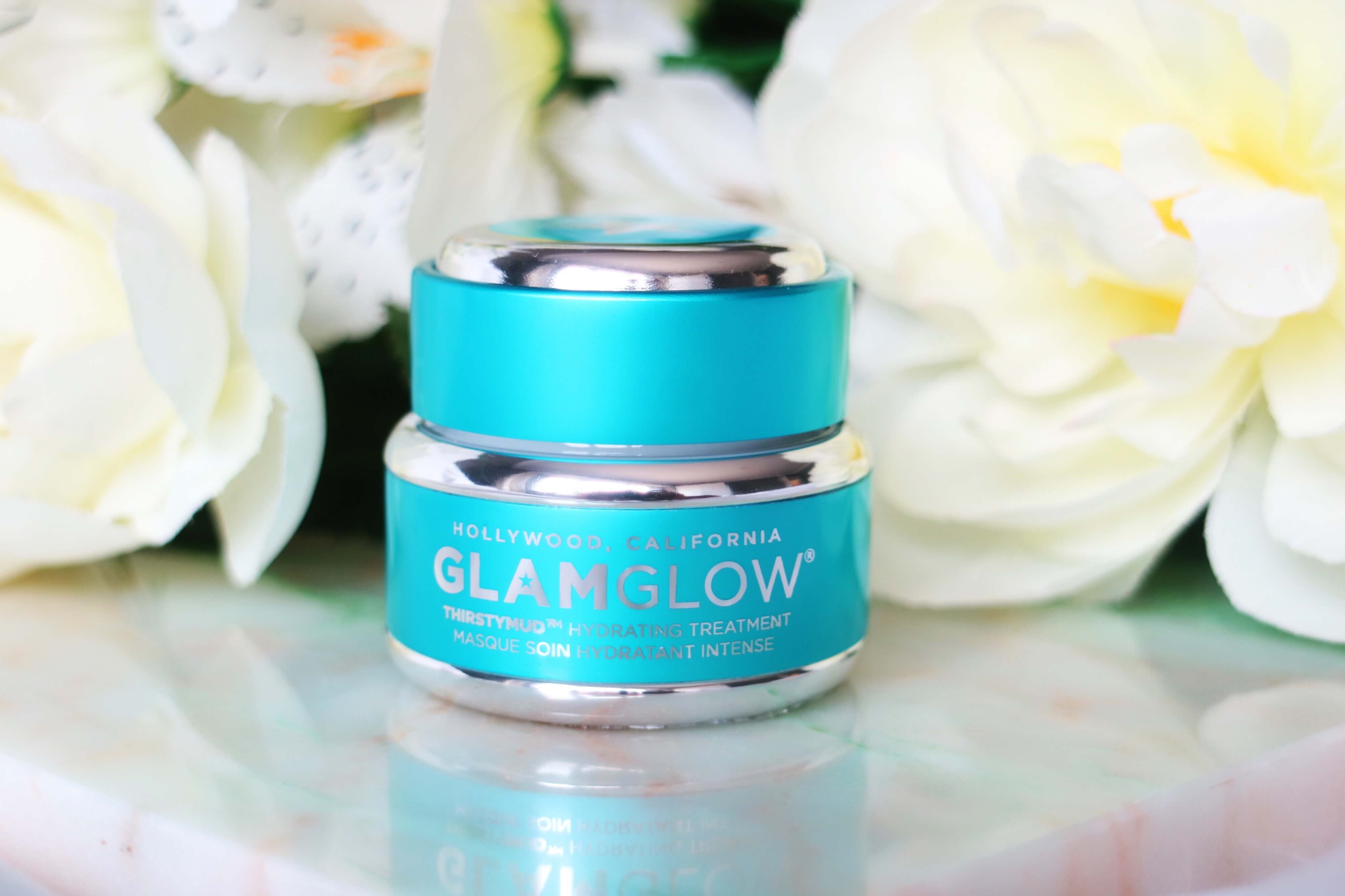 glamglow thirstymud hydrating treatment perfect for all skin types can provides youthful glowing bright skin